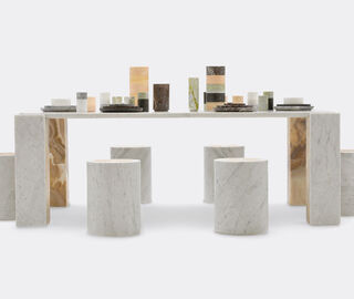 Bloc studios 'Sunnei' plate, set of three MULTICOLOUR BLOC22SUN821MUL