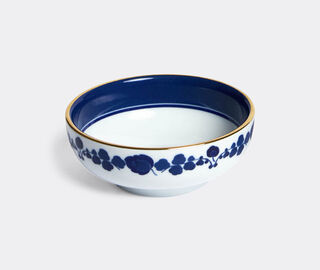 La DoubleJ 'Wildbird' snack bowl, set of two, blue BLUE LADJ25SNA607MUL