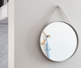 Hay 'Strap Mirror No 2', light grey GREY HAY122STR285GRY