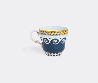 La DoubleJ 'Odysseus Big Mama' cup and saucer MULTICOLOUR LADJ23BIG864MUL