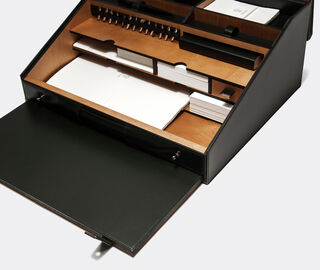 Pineider 'Travel' desk set BLACK PINE20TRA023BLK