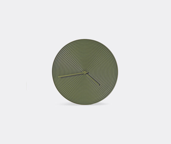 Atipico Ring Clock Ceramic Wall Clock - Ø Mm 335Xh.35 - Olive Green Olive green ${masterID} 2