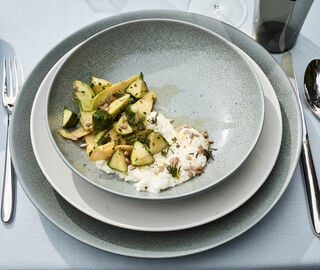 L'Objet 'Terra' dessert plate, seafoam green GREEN LOBJ23TER388GRN