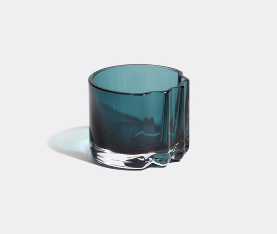 Zaha Hadid Design 'Pulse' tealight holder, teal