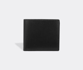 Smythson 'Panama' four card slot wallet with coin case BLACK SMYT22WAL478BLK