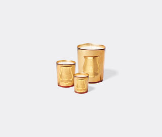 Trudon 'Galerie des Flammes' scented candle, small, gold GOLD CITR26GAL237GOL