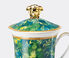 Rosenthal 'Jungle' mug with lid green ROSE23MUG166GRN