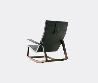 Poltrona Frau 'Don'do' rocking chair BROWN POFR20DON161BRW