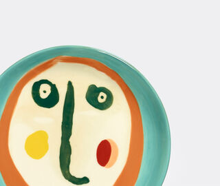 Serax 'Feast Face 2' plate, extra small, set of four MULTICOLOUR SERA21PLA099MUL
