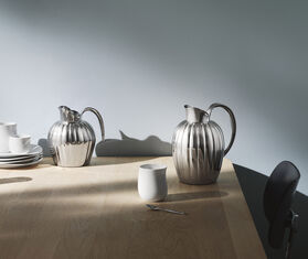 Georg Jensen 'Bernadotte' thermo jug, small SILVER GEJE18BER650SIL