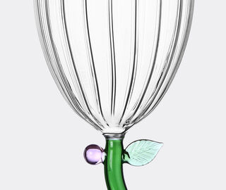 Ichendorf Milano 'Botanica' stemmed glass, set of six MULTICOLOUR ICMI23BOT253MUL