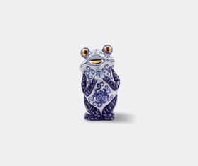 POLSPOTTEN 'Frog' piggy bank, dark blue BLUE POLS25PIG136BLU