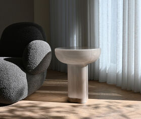 101 Copenhagen &#39;Crown&#39; table, smoked desert GREY COPH25CRO373BRW