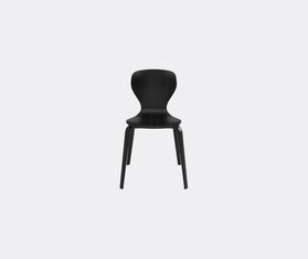 Viccarbe &#39;Ears&#39; chair, wooden legs, black BLACK VICC21EAR211BLK