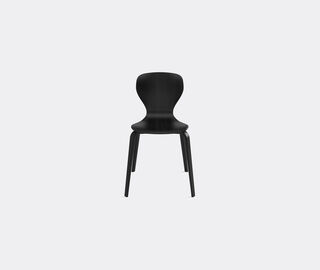 Viccarbe 'Ears' chair, wooden legs, black BLACK VICC21EAR211BLK