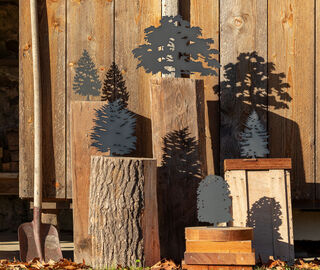 Produzione Privata 'Cedrus Liban' sculpture, black BLACK PRPR25CED590BLK