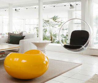 Eero Aarnio Originals 'Pastil' chair, yellow YELLOW EEAA19PAS466YEL