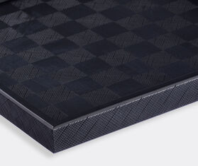 Zanat &#39;Kioko&#39; serving tray and chess board BLACK ZANA20KIO995BLK