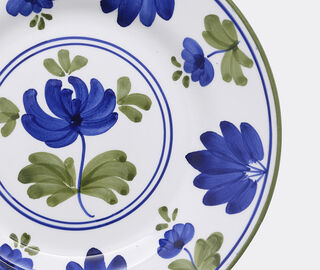 Cabana 'Blossom' dessert plate, blue MULTICOLOUR CABA23BLO170MUL