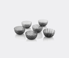 NasonMoretti &#39;Idra&#39; assorted cups, set of six, grey GREY NAMO23IDR651GRY