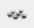 NasonMoretti 'Idra' assorted cups, set of six, grey Grey NAMO23IDR651GRY