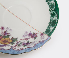 Seletti &#39;Hybrid Isidora&#39; teacup with saucer MULTICOLOUR SELE22HYB459MUL