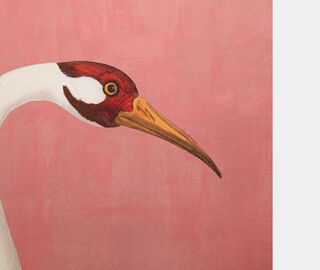 Gucci 'Heron' print wallpaper, pink PINK GUCC18HER205PIN