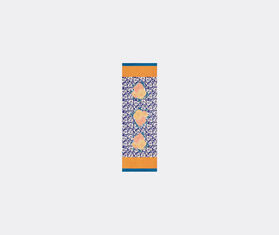 Lisa Corti 'Arabesque Corolla' runner, blue and orange MULTICOLOUR LICO23RUN490MUL