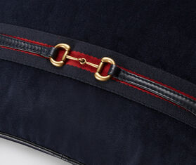 Gucci &#39;Horsebit&#39; cushion, night blue BLUE GUCC23CUS238BLU