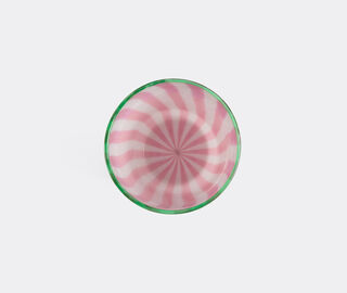 Lisa Corti 'Circus' vase, pink, white and mint PINK LICO26CIR642PIN