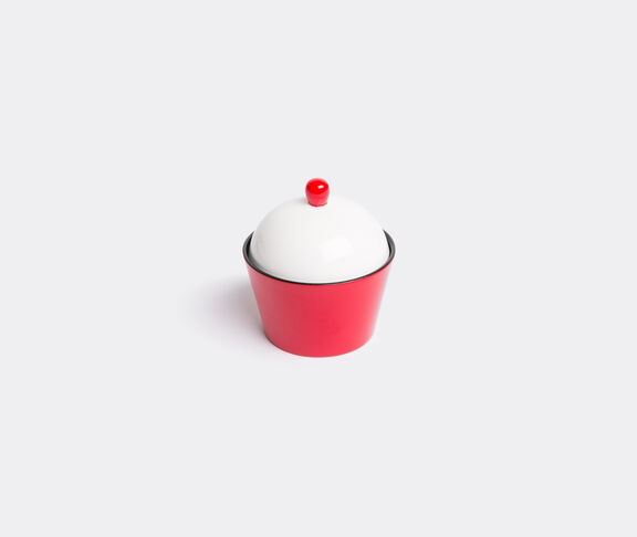 Wetter Indochine 'Cupcake' bowl, red Red, white ${masterID}