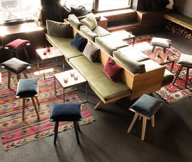 Sch&ouml;nbuch &#39;Nini&#39; stool, dusky rose PINK SCHO19NIN036PIN