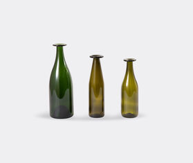 Cappellini 'Green Bottles', set of three GREEN CAPP20GRE089GRN