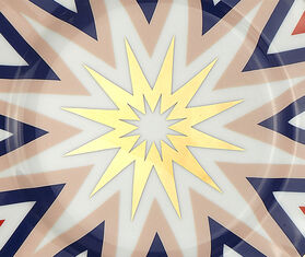 Bitossi Home &#39;Folgore&#39; dessert plate, set of four MULTICOLOUR BIHO22SET752MUL