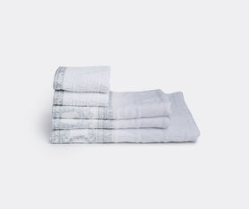 Versace 'I Love Baroque' towel set, set of five, white WHITE VERS22TOW121WHI
