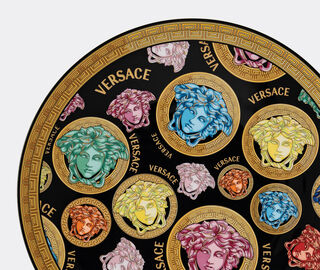 Rosenthal 'Medusa Amplified' service plate, multicolour MULTICOLOUR ROSE22MED908MUL
