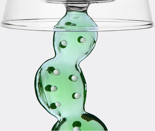 Ichendorf Milano 'Desert Plants' tealight, set of two, green and white MULTICOLOUR ICMI25DES214MUL
