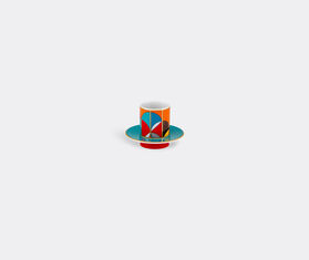 Vista Alegre 'Futurismo' coffee cup and saucer, set of four MULTICOLOUR VIAL23FUT032MUL