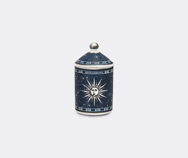 Dolce&Gabbana Casa 'Zodiaco' porcelain candle, blue BLUE DGCA26ZOD229BLU