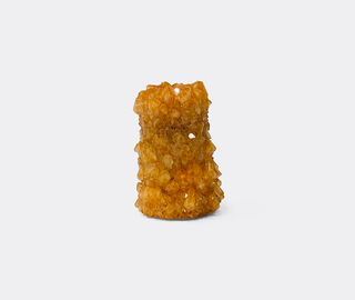 Mineral Series 'Crystal' vase, small, aureate yellow ORANGE MISE26SMA493ORA