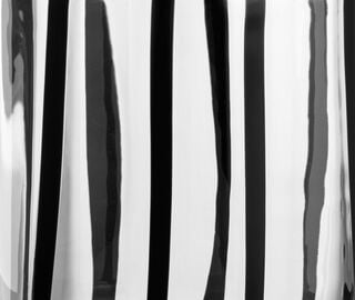 NasonMoretti 'Cyrcus' bottle, black stripe BLACK NAMO25CYR071BLK