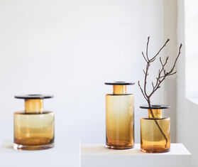 Serax 'Wind &amp; Fire' vase, amber, tall MULTICOLOUR SERA22VAS740MUL