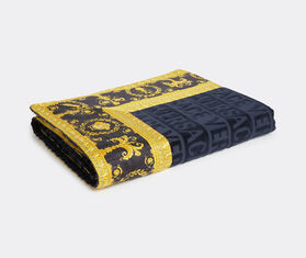 Versace 'I Love Baroque' beach towel, blue BLUE VERS22BEA851BLU