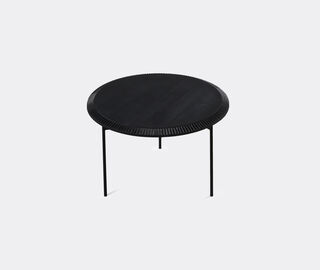 Zanat 'Piano' table, medium, black on black BLACK ZANA20PIA596BLK
