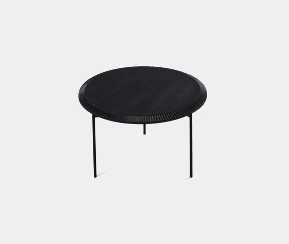 Zanat 'Piano' table, medium, black on black Black Stain ${masterID}