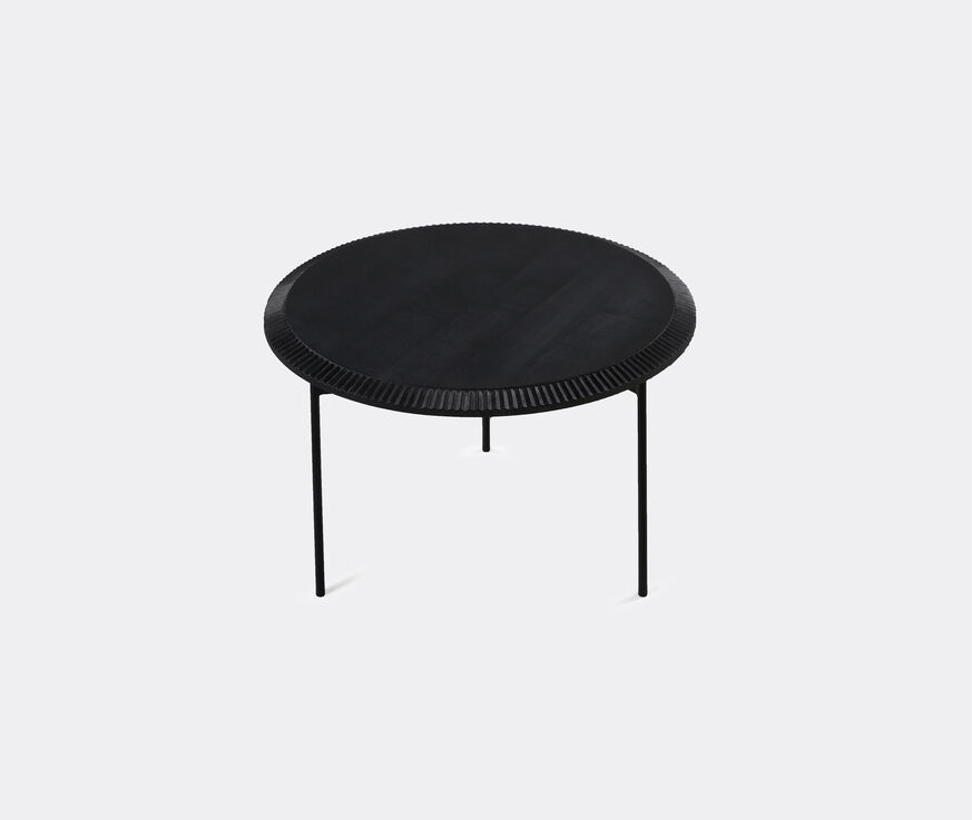 Zanat 'Piano' table, medium, black on black  ZANA20PIA596BLK