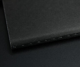 Ogami 'Professional' medium ruled notebook, black BLACK OGAM19NOT592BLK