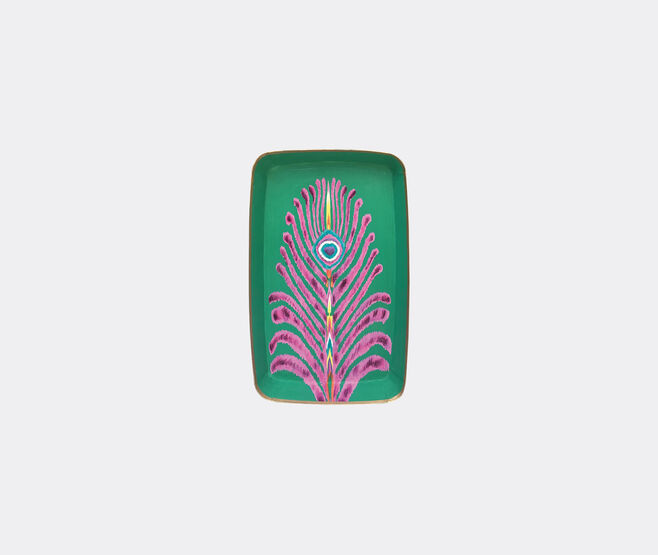 Les-Ottomans Iron tray, rectangle MULTICOLOUR OTTO20IRO399MUL