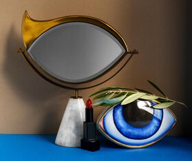 L&#39;Objet &#39;Lito&#39; vanity mirror GOLD LOBJ21LIT562GOL