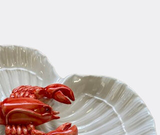 Les-Ottomans 'Lobster' starter plate, three shells MULTICOLOUR OTTO24THE914MUL